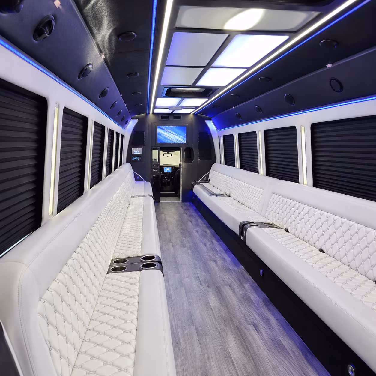 turlock party bus rentals inside