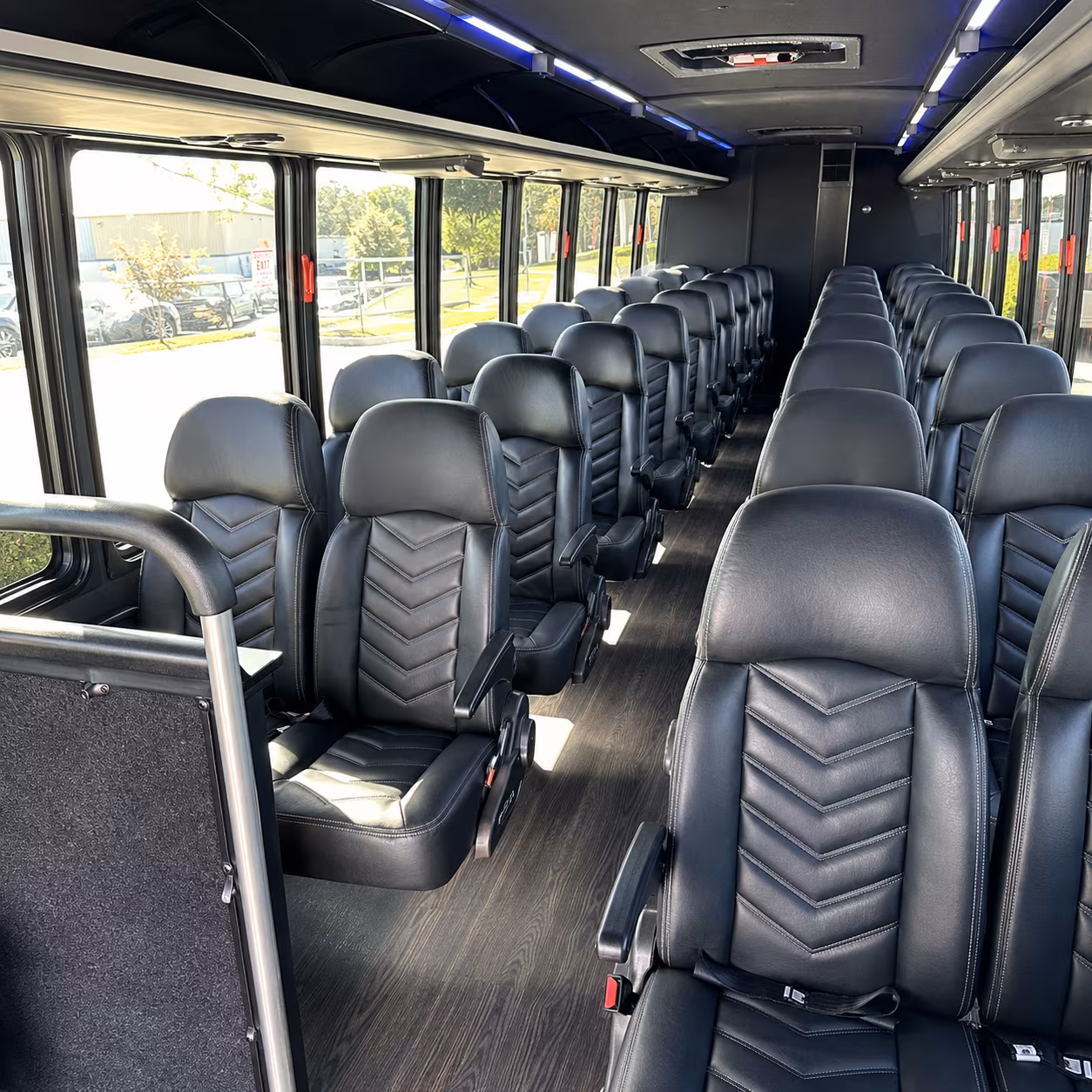 turlock private event transportation onboard seating